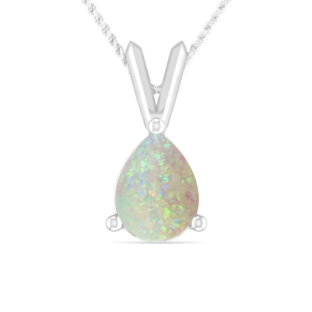 White Gold - Opal