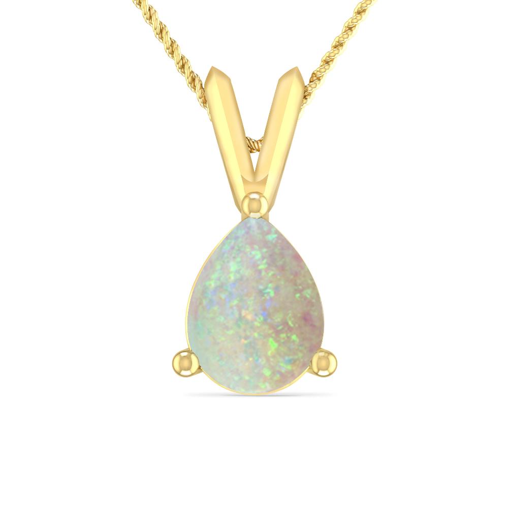 Yellow Gold - Opal