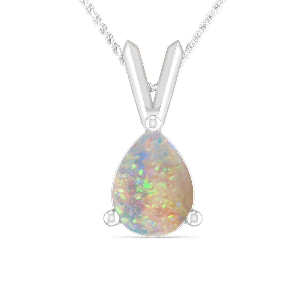 White Gold - Opal