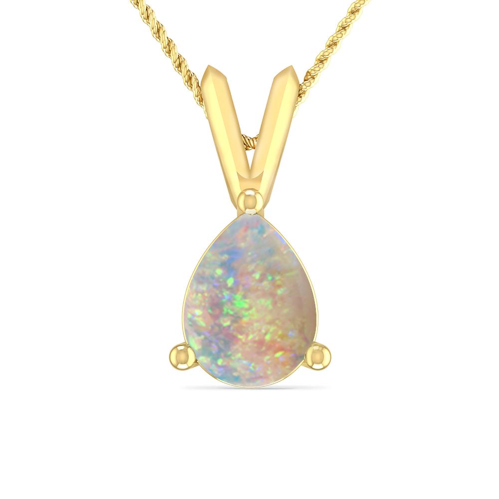 Yellow Gold - Opal