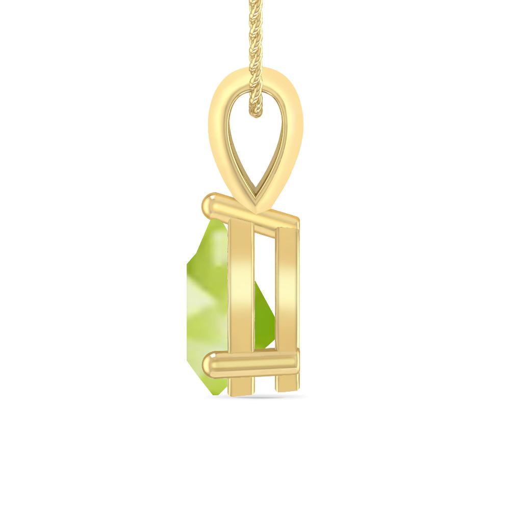 Yellow Gold - Peridot