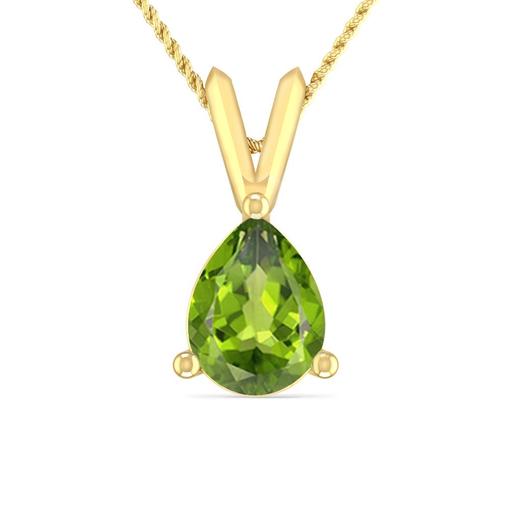 Yellow Gold - Peridot