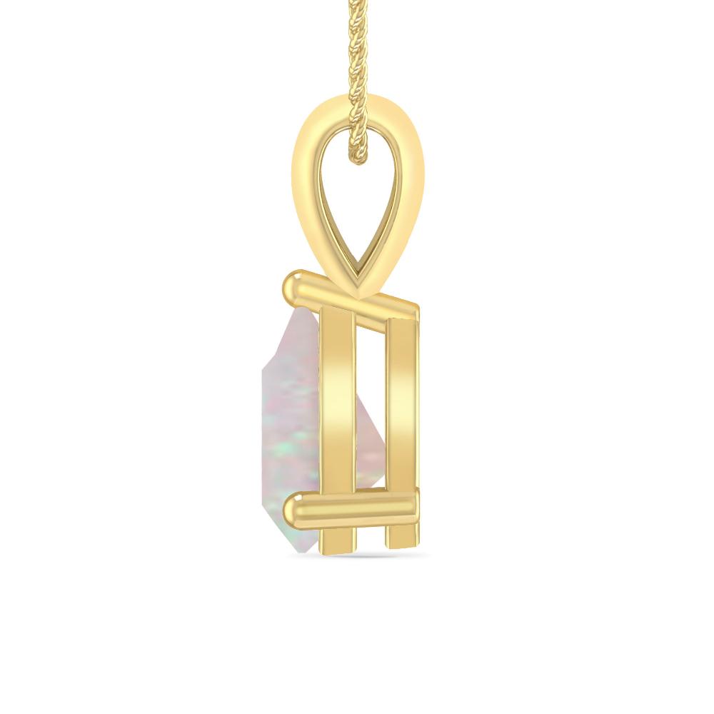 Yellow Gold - Pink Tourmaline