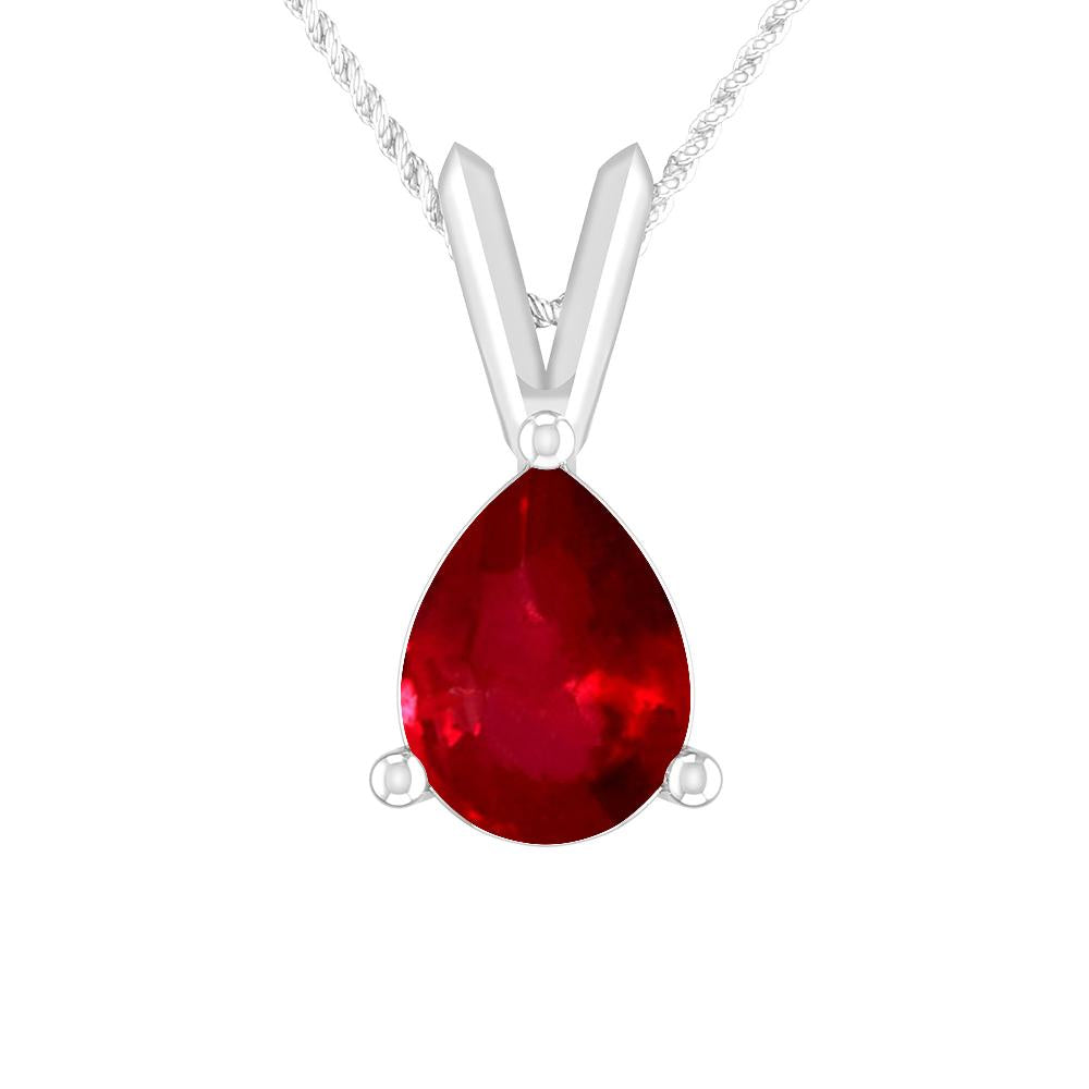 White Gold - Ruby