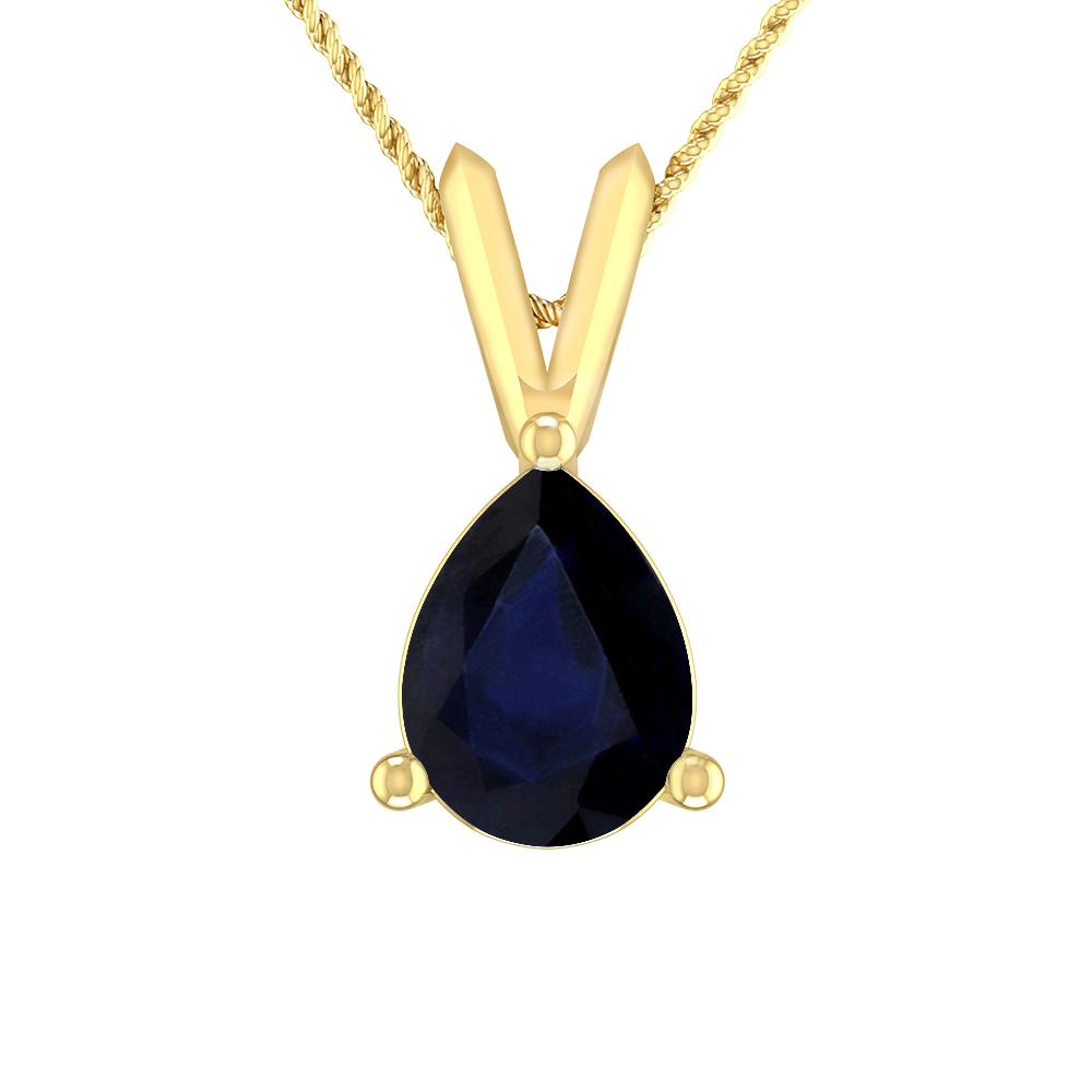 Yellow Gold - Sapphire