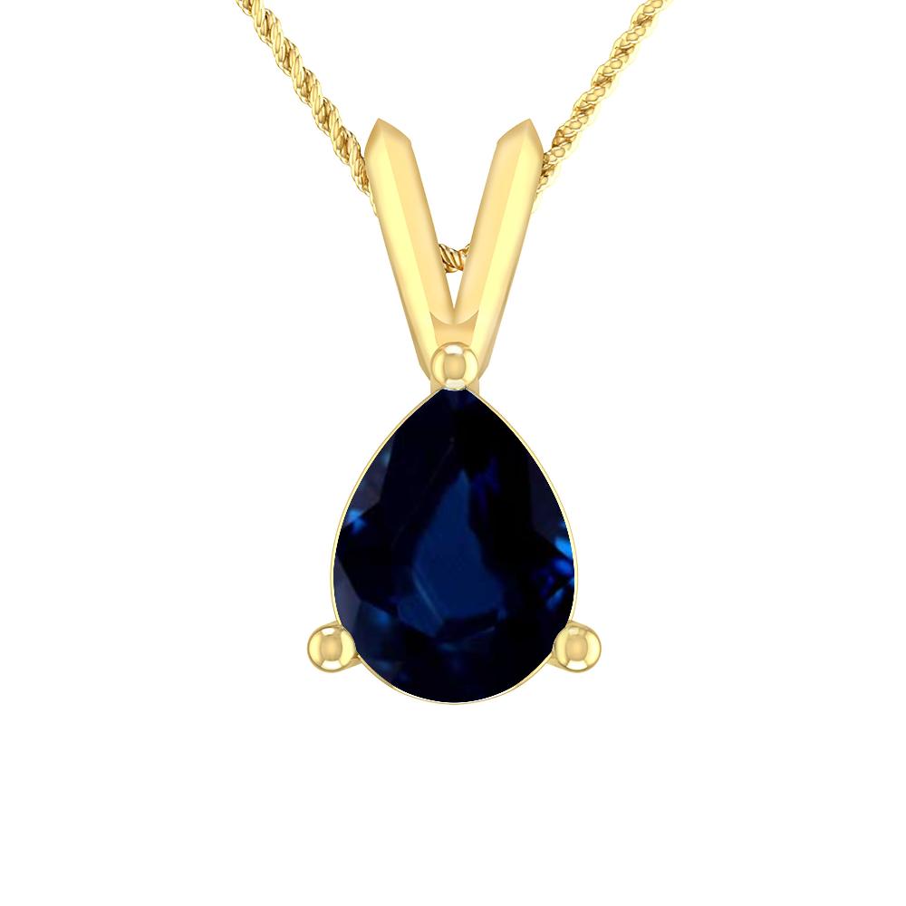 Yellow Gold - Sapphire