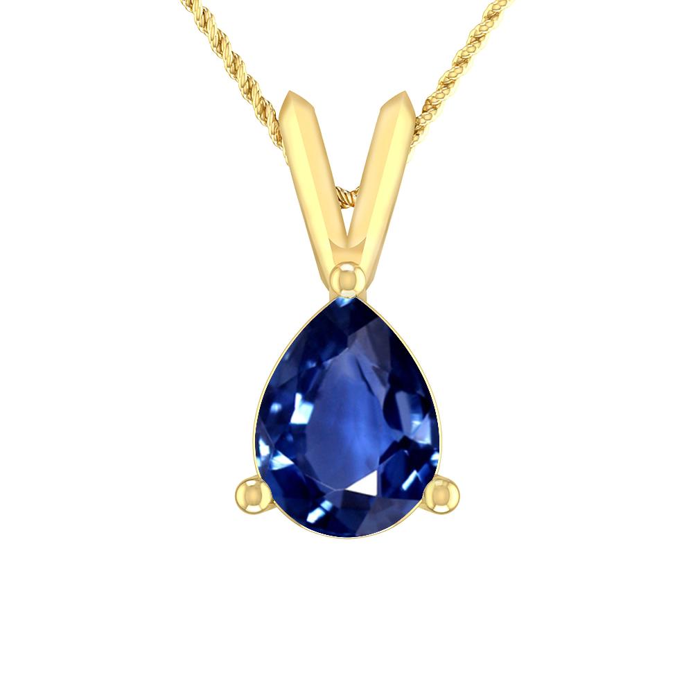 Yellow Gold - Sapphire