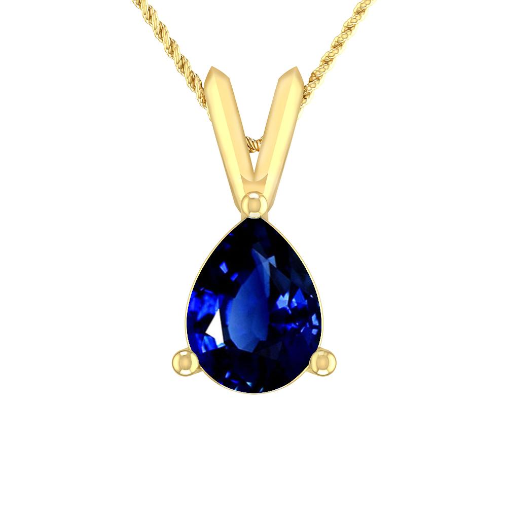 Yellow Gold - Sapphire