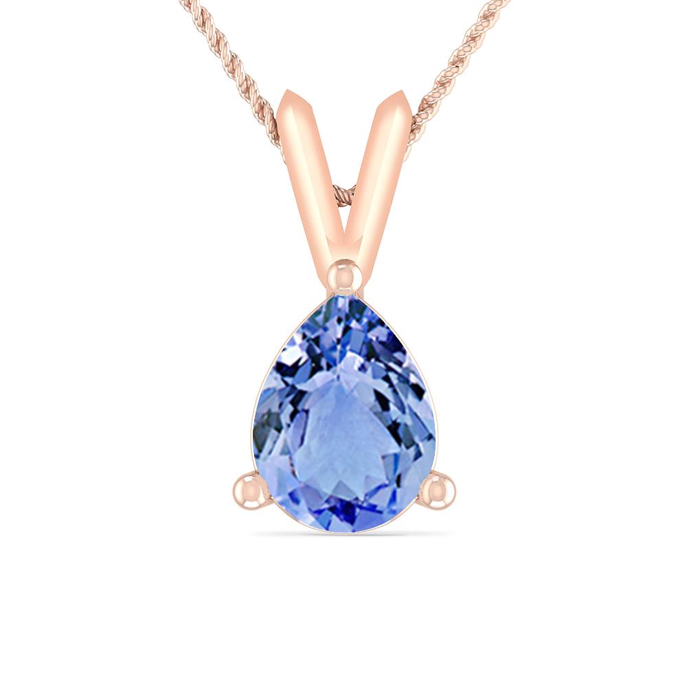 Rose Gold - Tanzanite