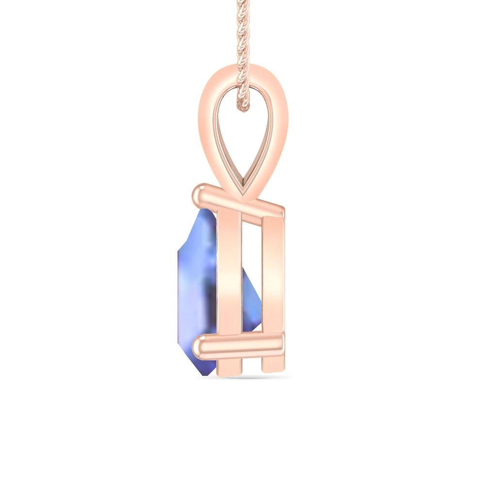 Rose Gold - Tanzanite