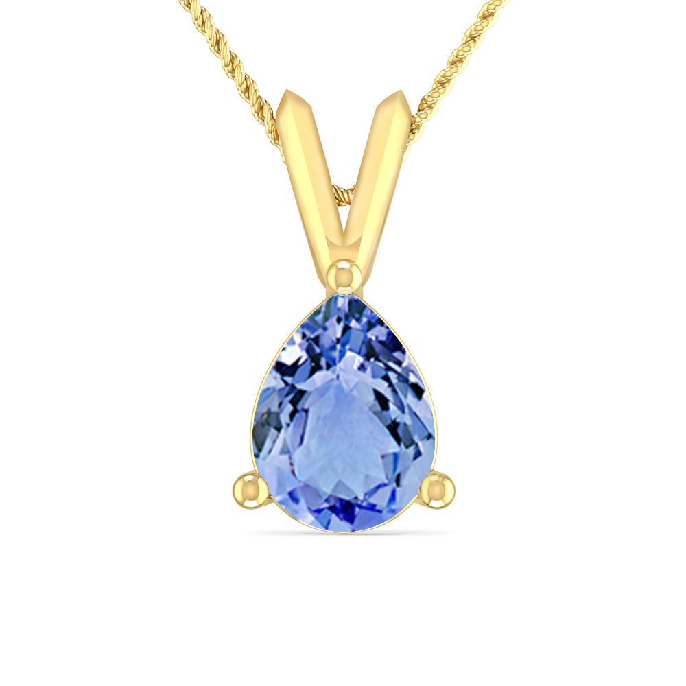 Yellow Gold - Tanzanite