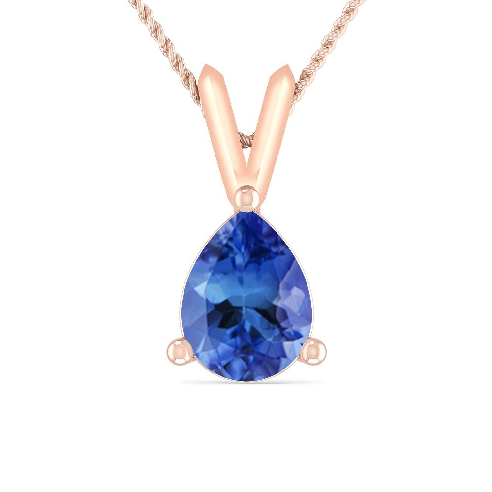 Rose Gold - Tanzanite