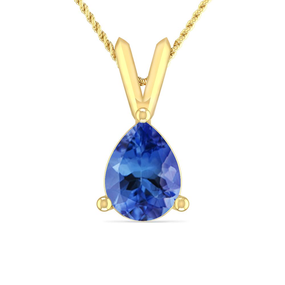 Yellow Gold - Tanzanite