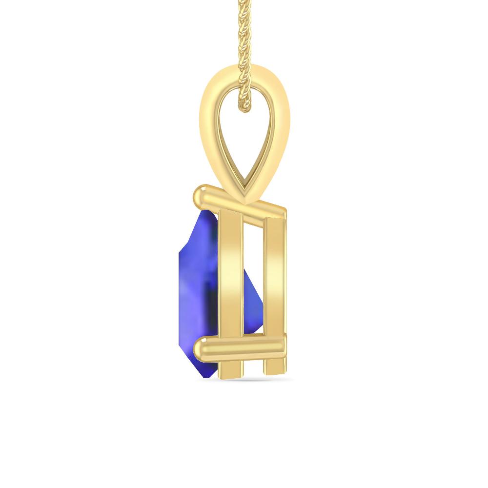 Yellow Gold - Tanzanite