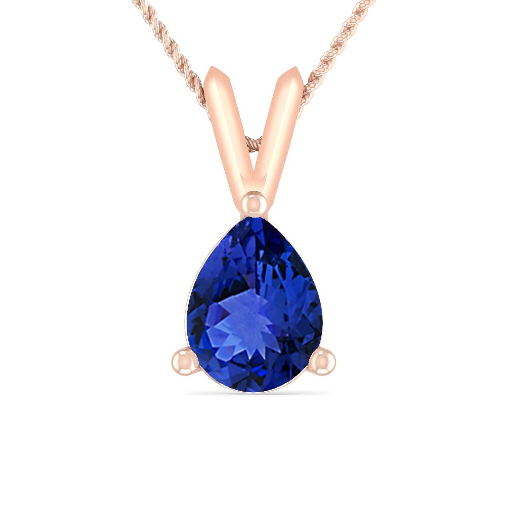 Rose Gold - Tanzanite