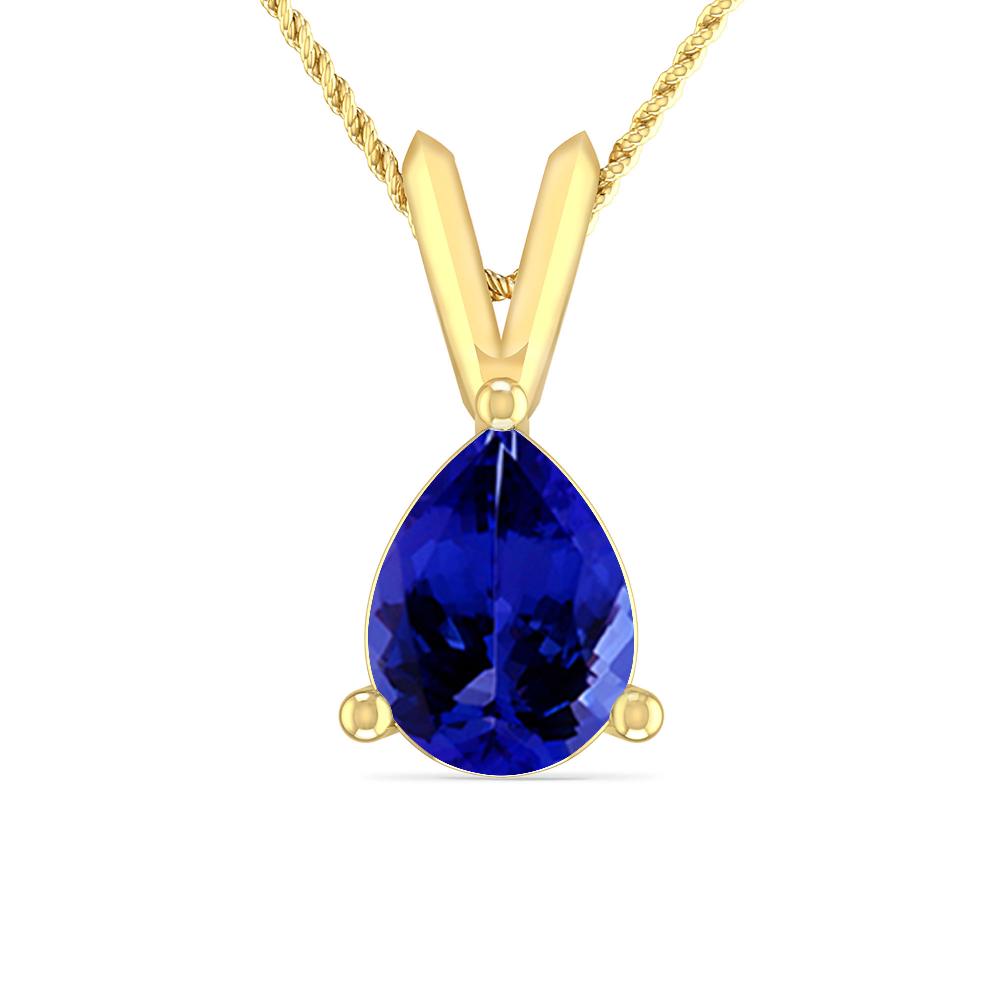 Yellow Gold - Tanzanite