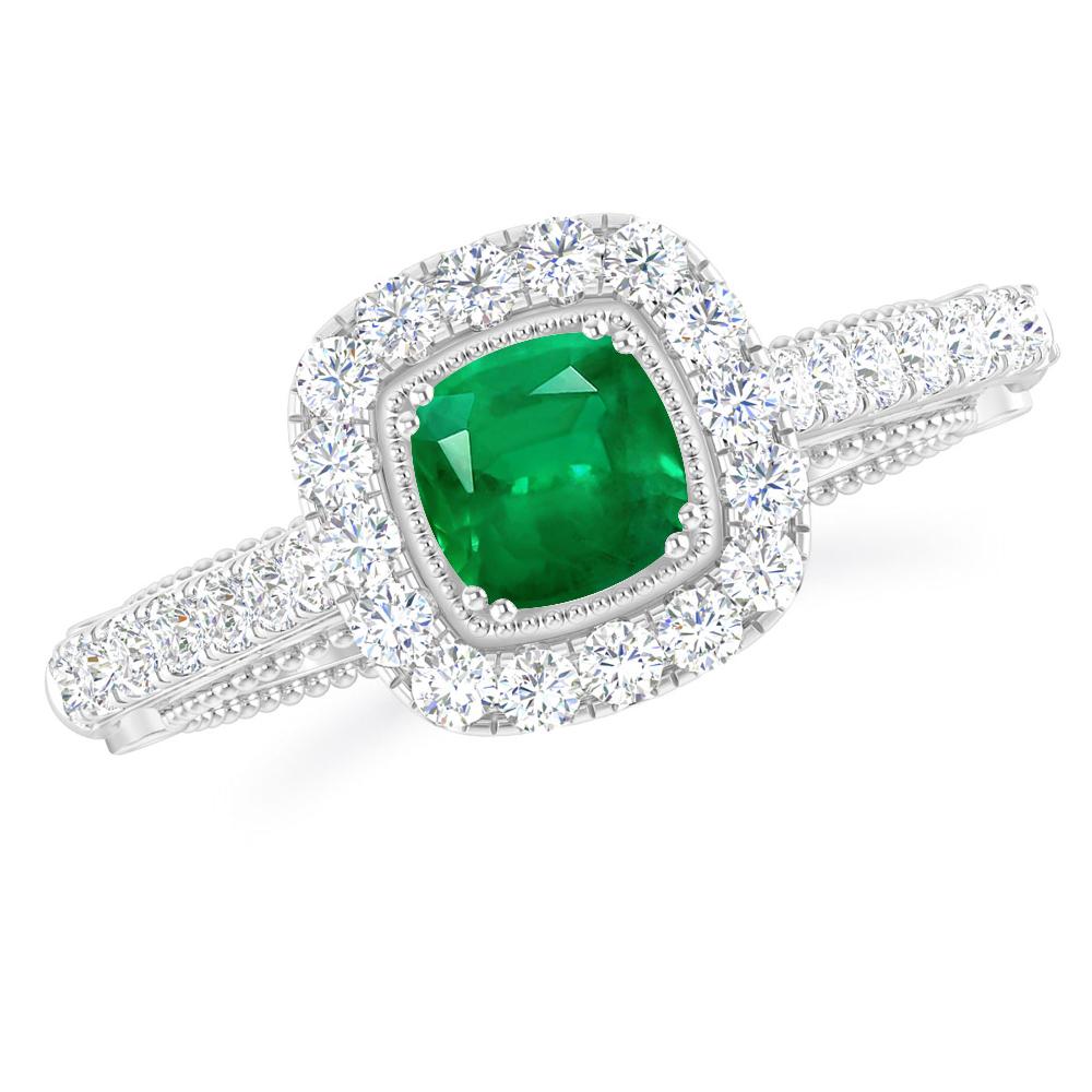 White Gold - Emerald