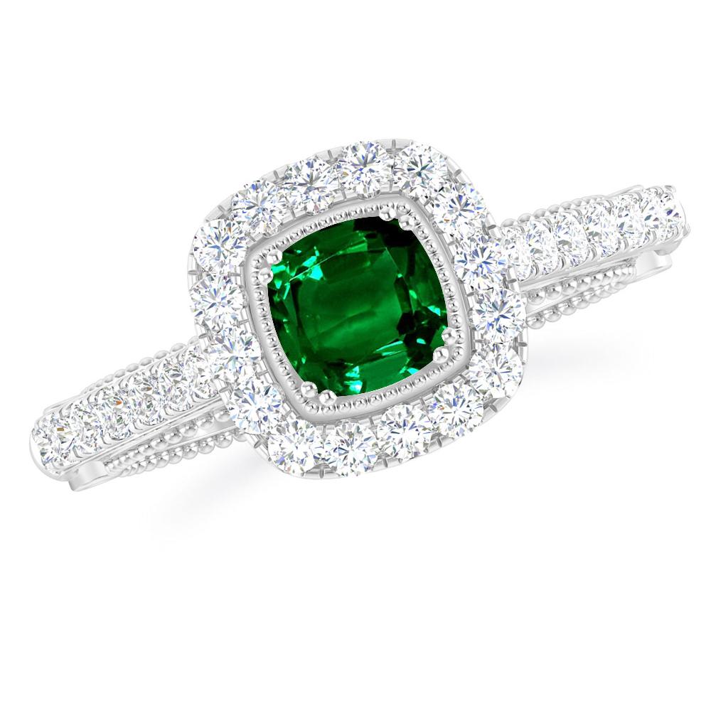 White Gold - Emerald