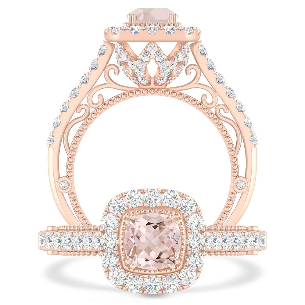 Rose Gold - Morganite