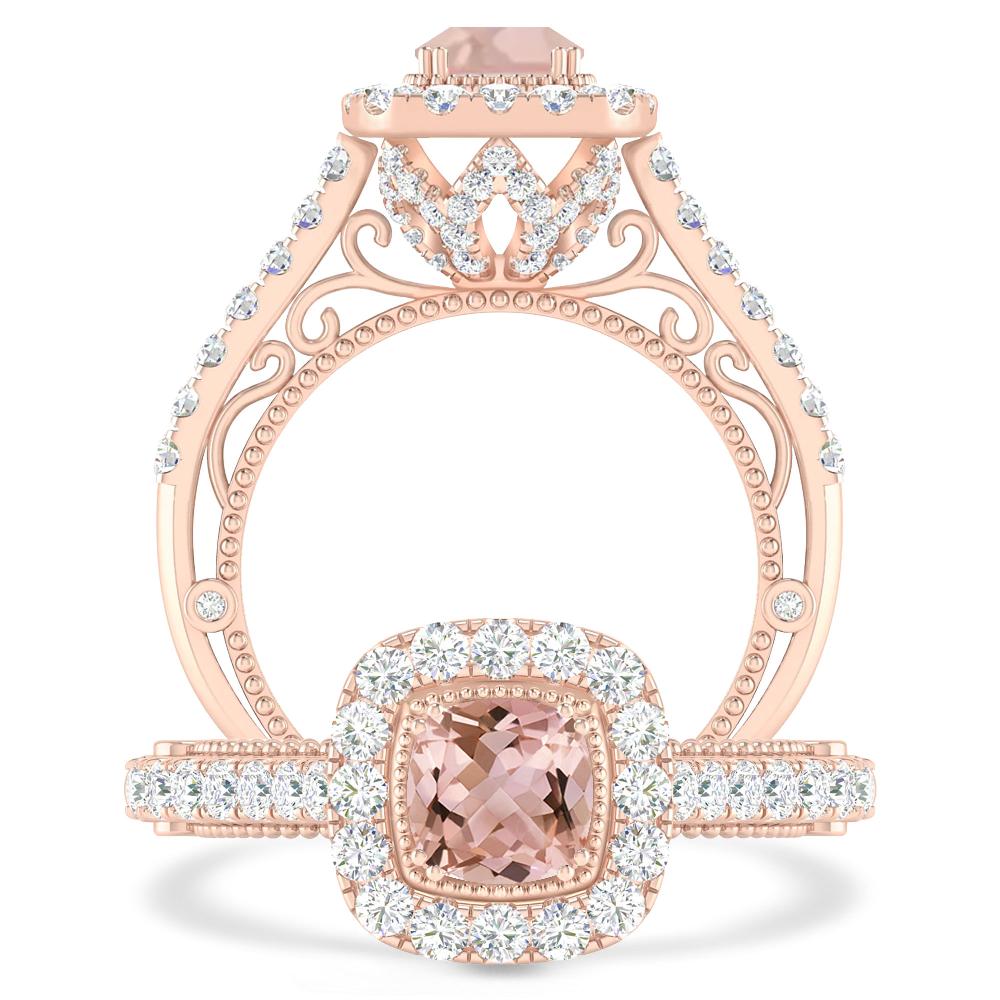 Rose Gold - Morganite