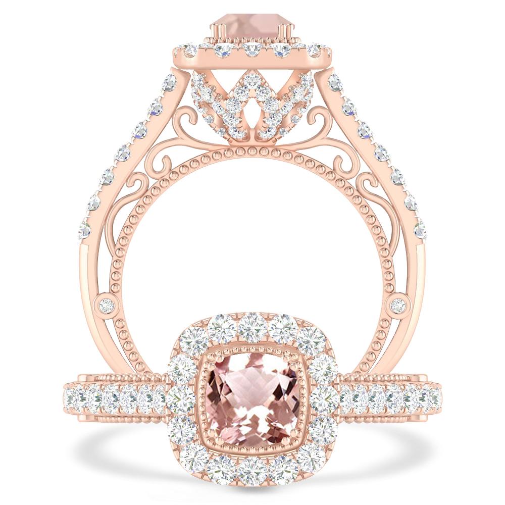 Rose Gold - Morganite