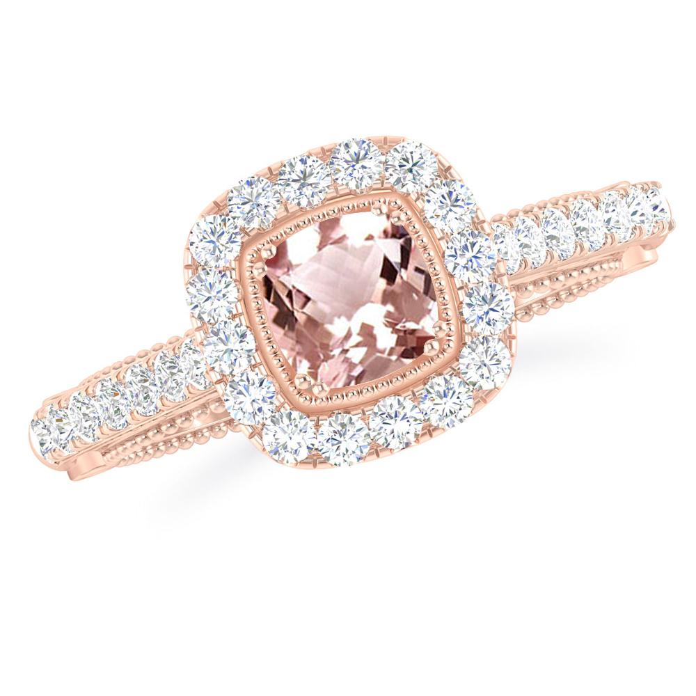 Rose Gold - Morganite