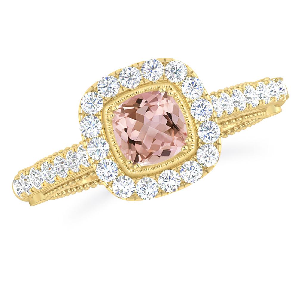 Yellow Gold - Morganite