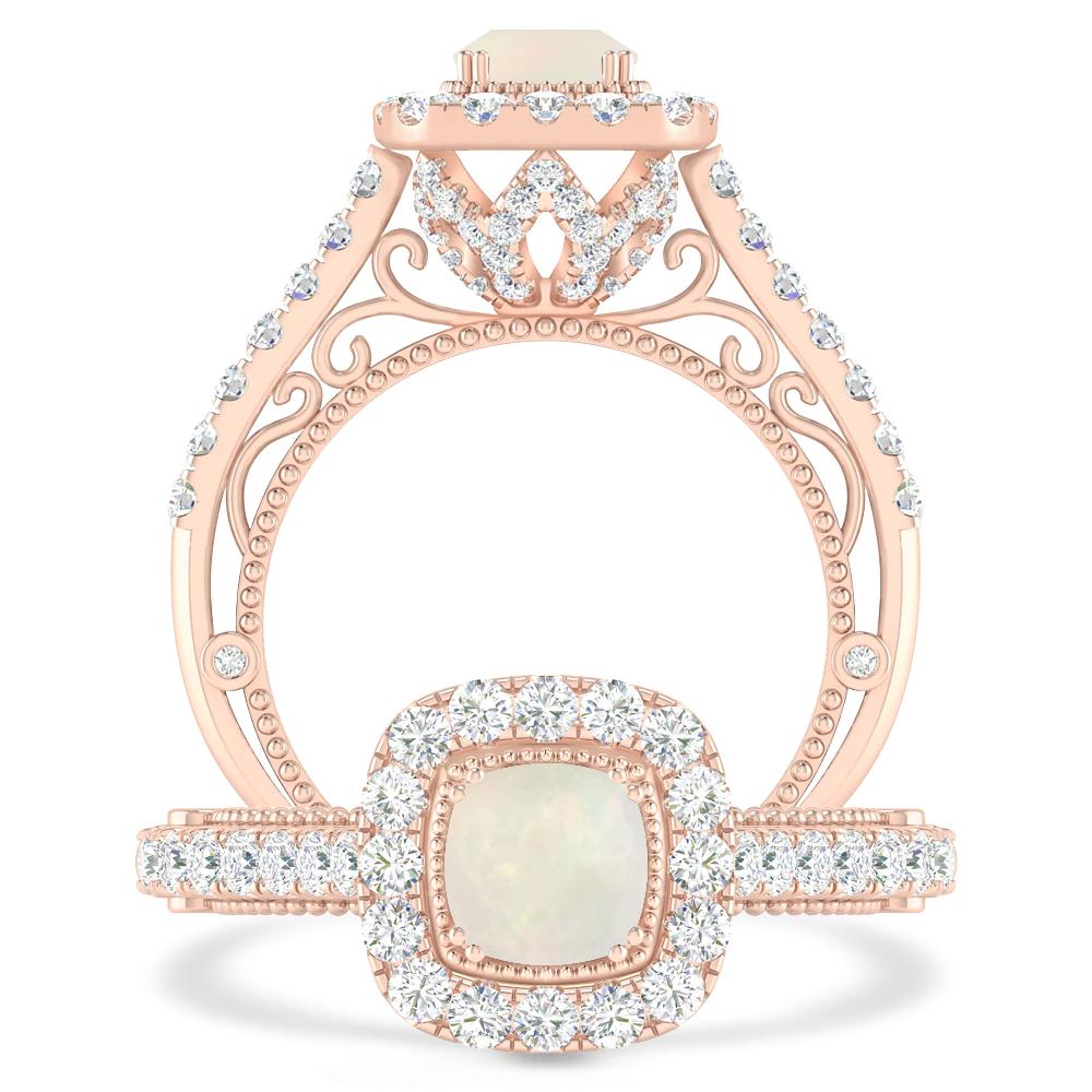 Rose Gold - Opal