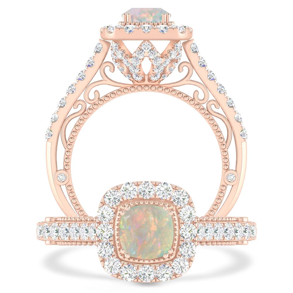 Rose Gold - Opal