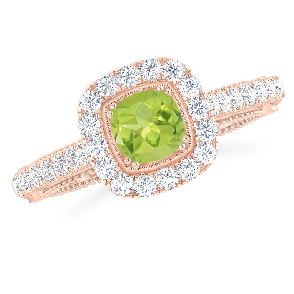 Rose Gold - Peridot