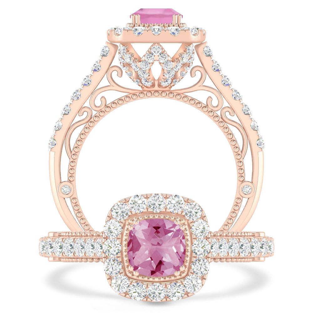 Rose Gold - Pink Tourmaline