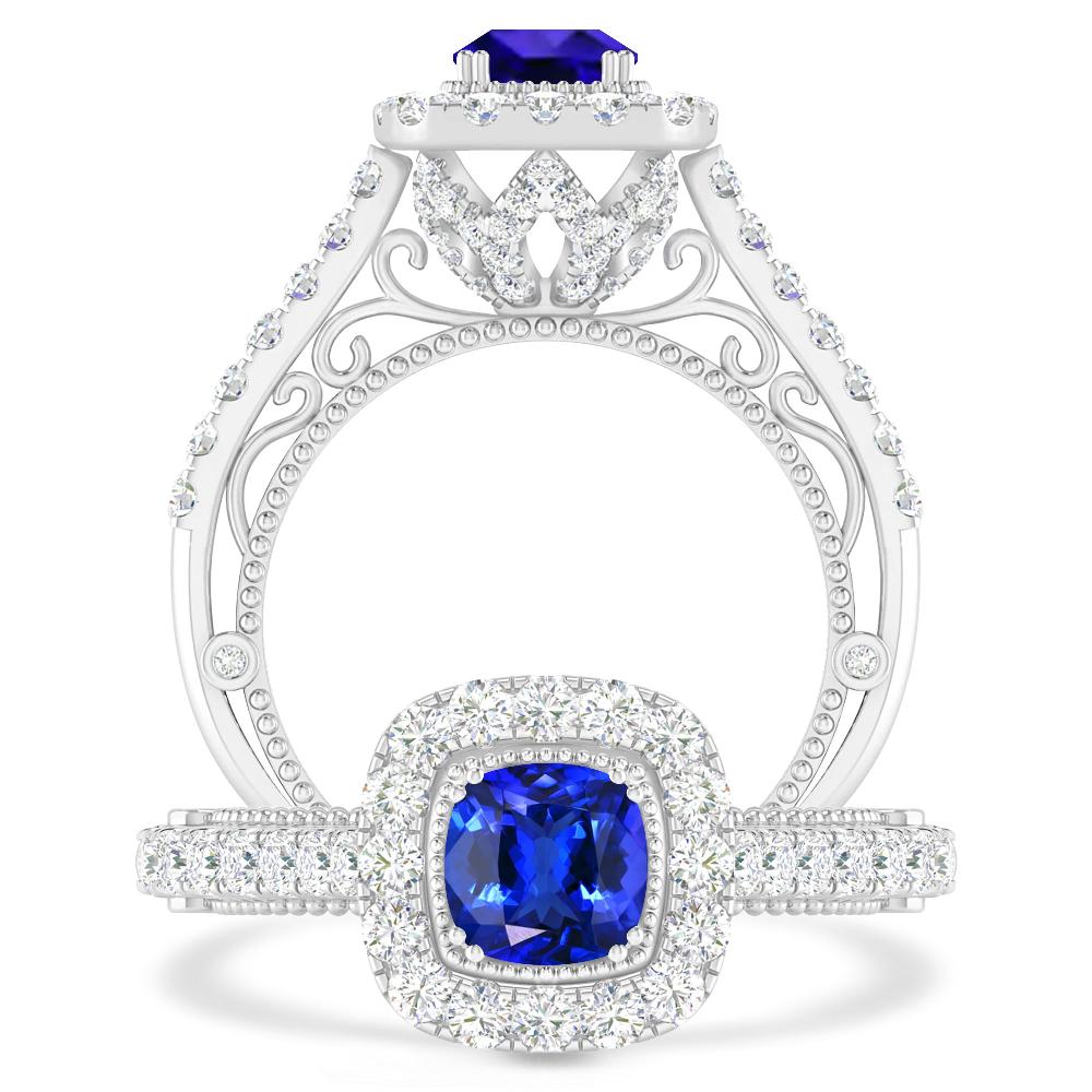 White Gold - Tanzanite