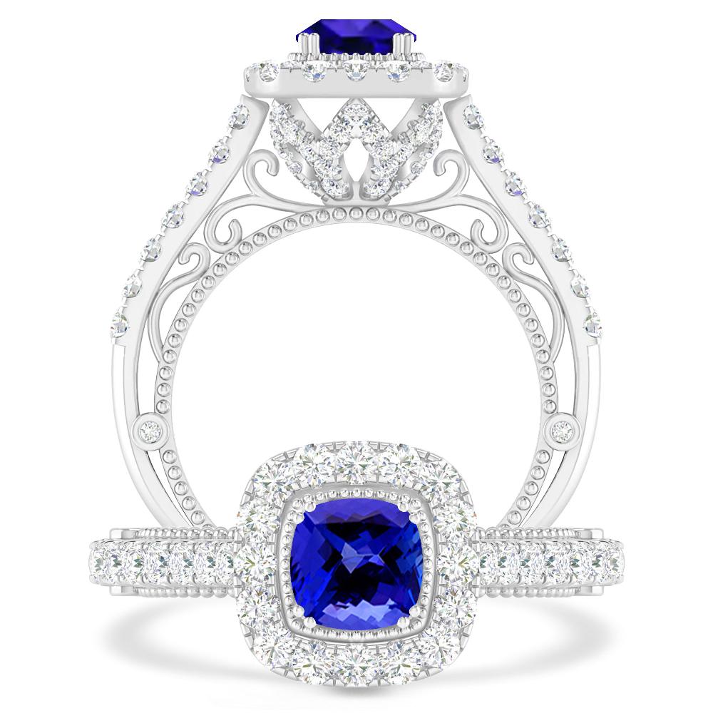 White Gold - Tanzanite