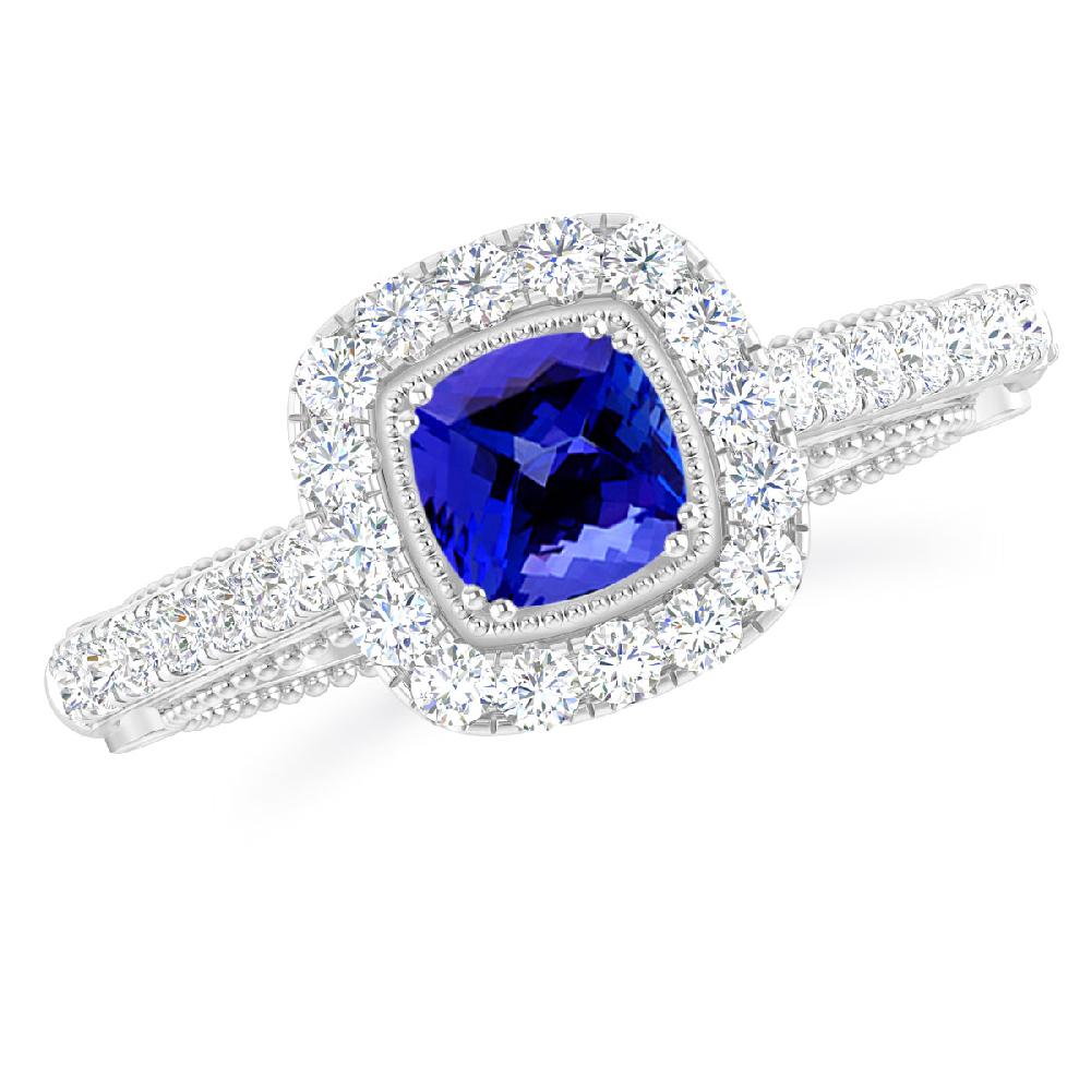 White Gold - Tanzanite