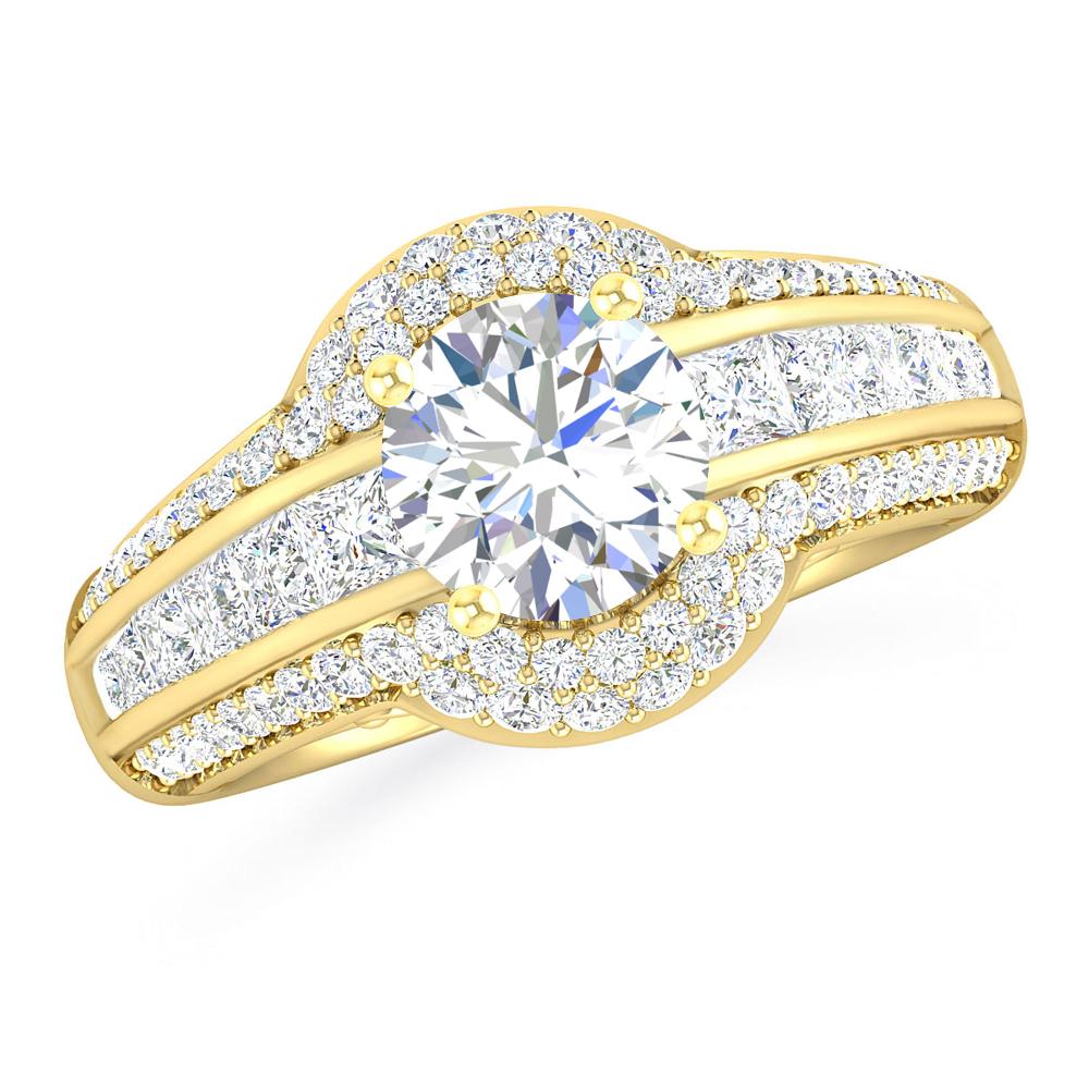 Yellow Gold - Diamond