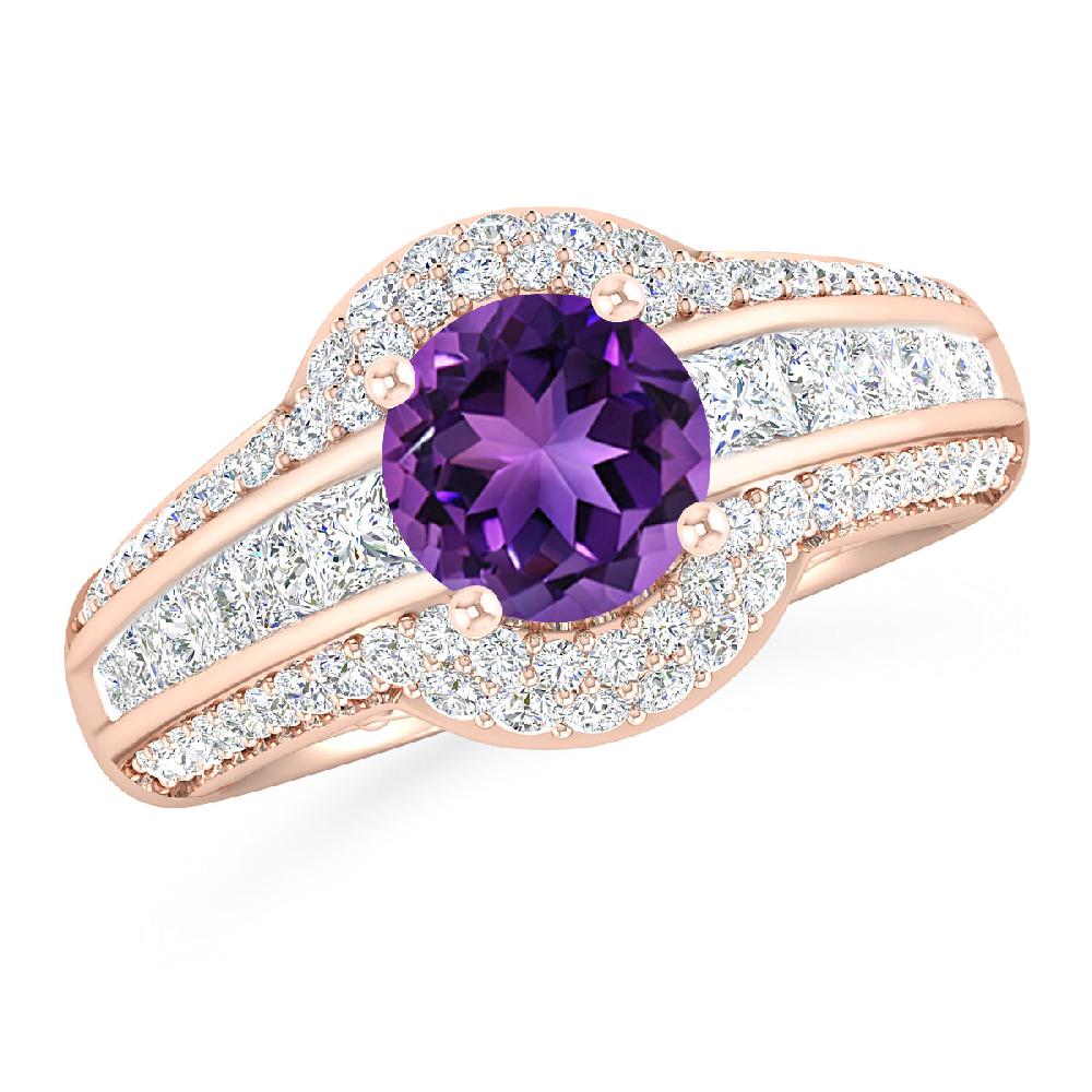 Rose Gold - Amethyst