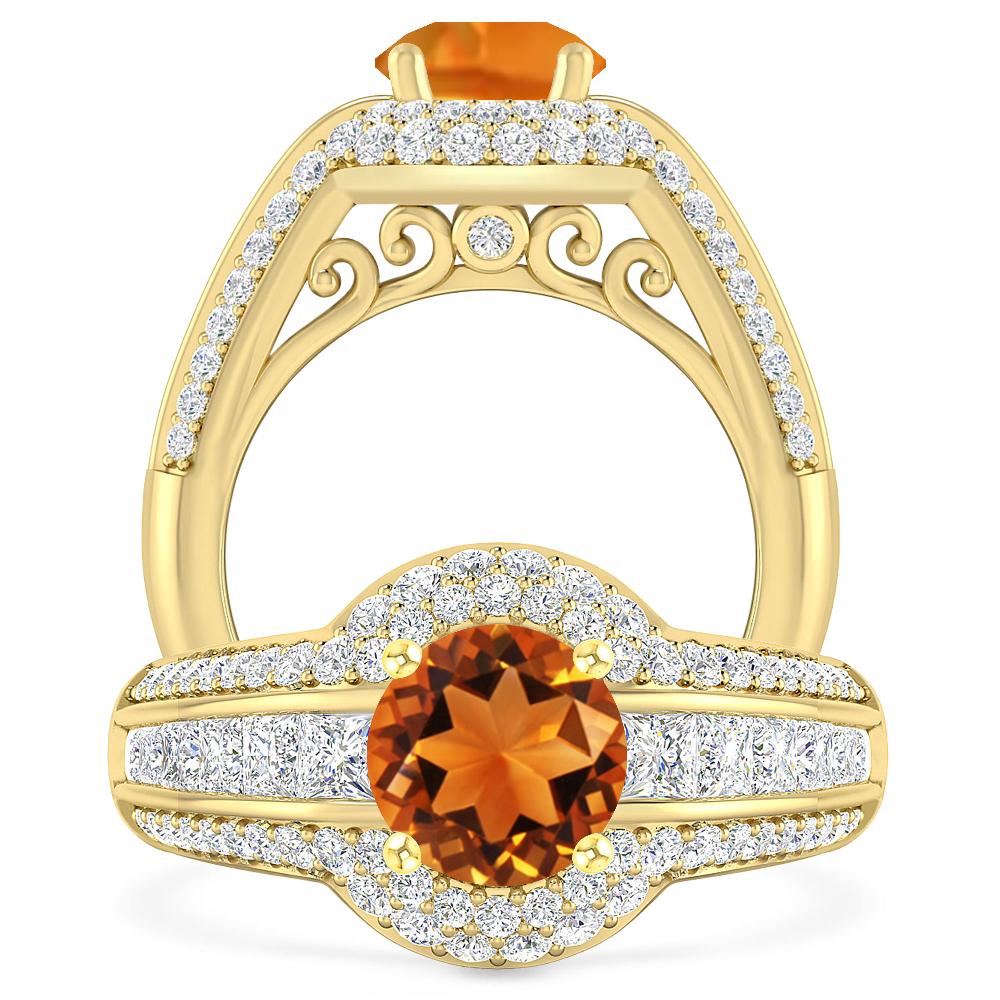 Yellow Gold - Citrine