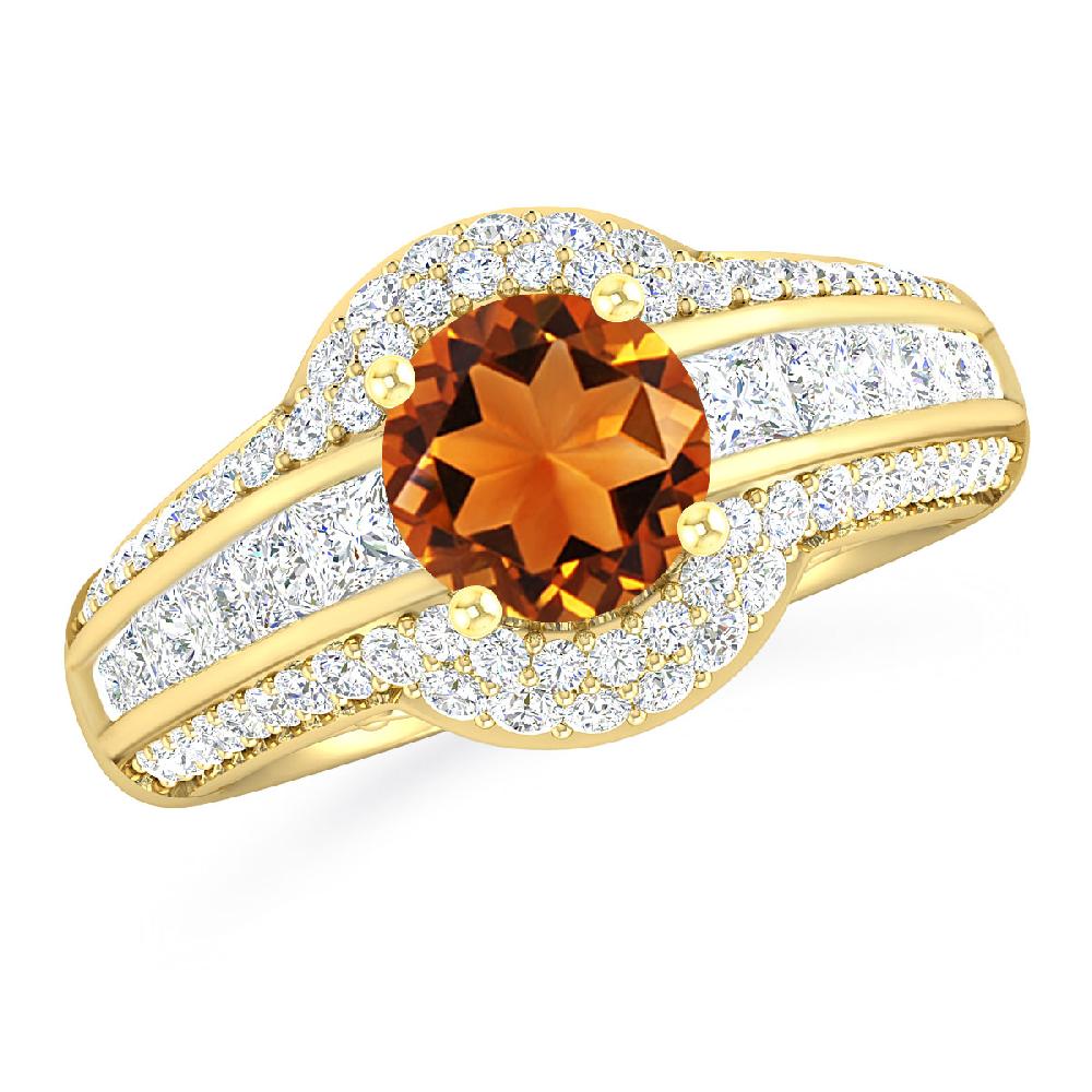 Yellow Gold - Citrine