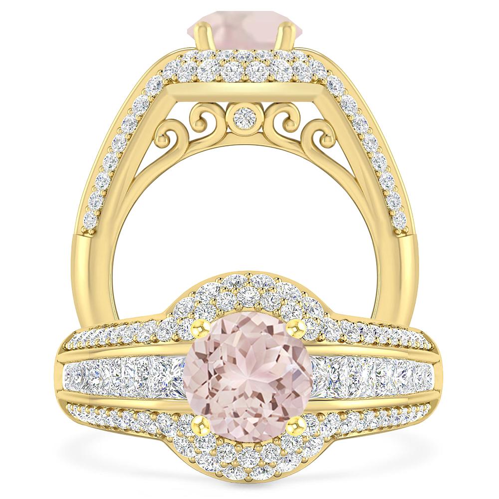 Yellow Gold - Morganite