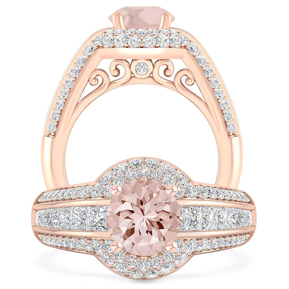 Rose Gold - Morganite