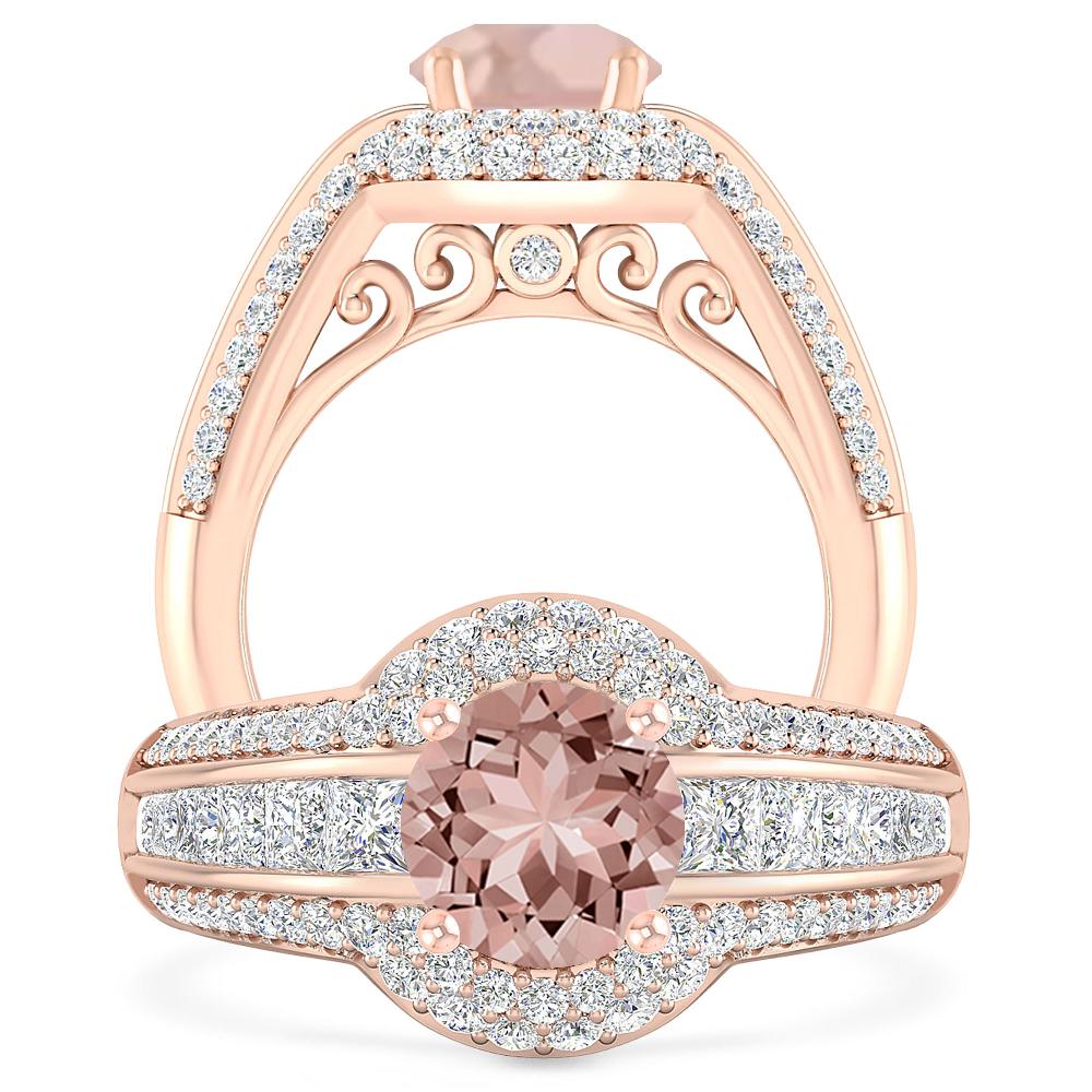 Rose Gold - Morganite