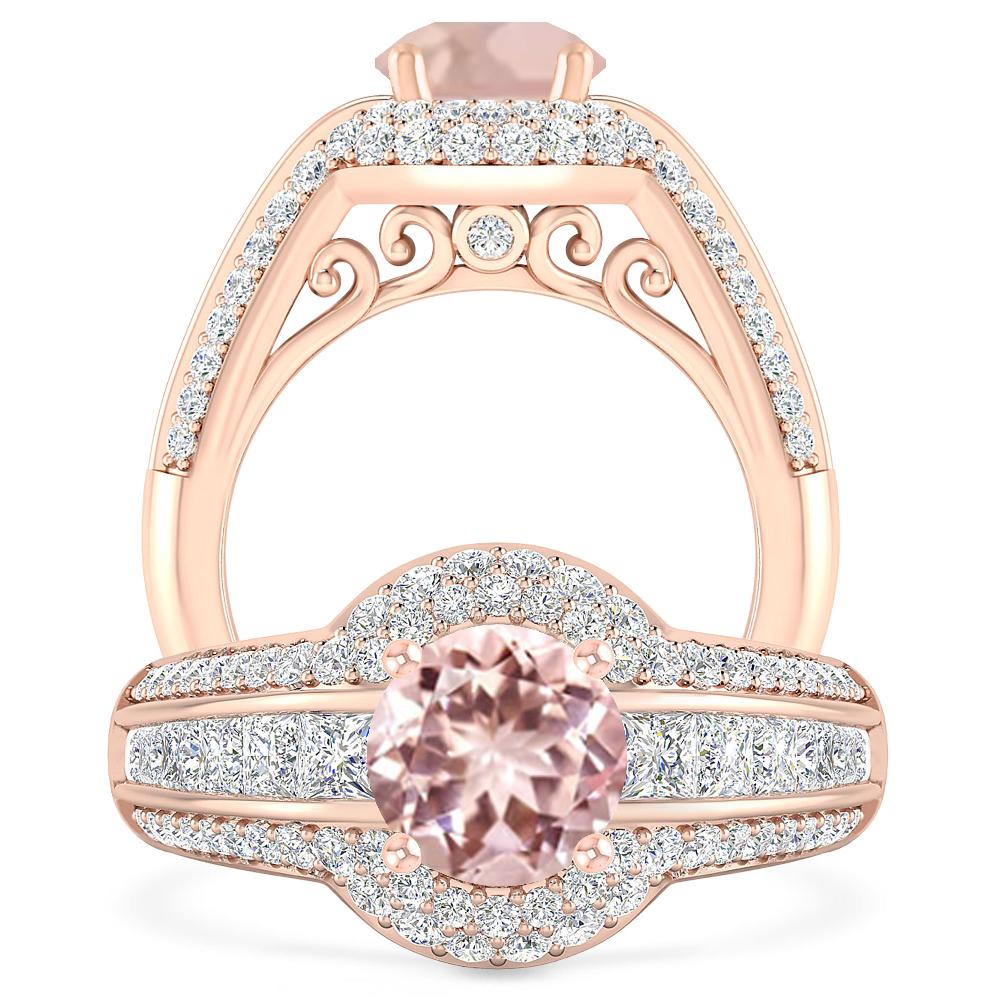 Rose Gold - Morganite