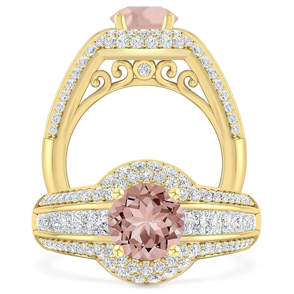 Yellow Gold - Morganite