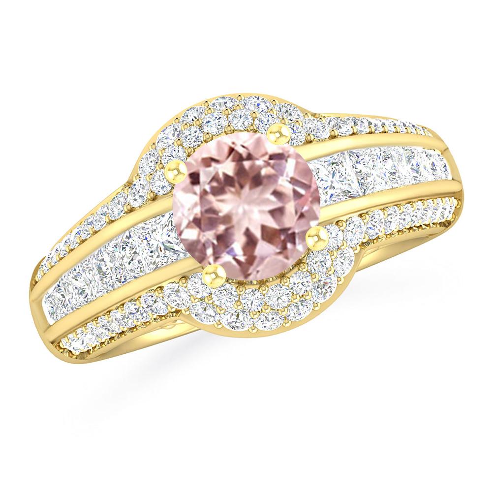 Yellow Gold - Morganite