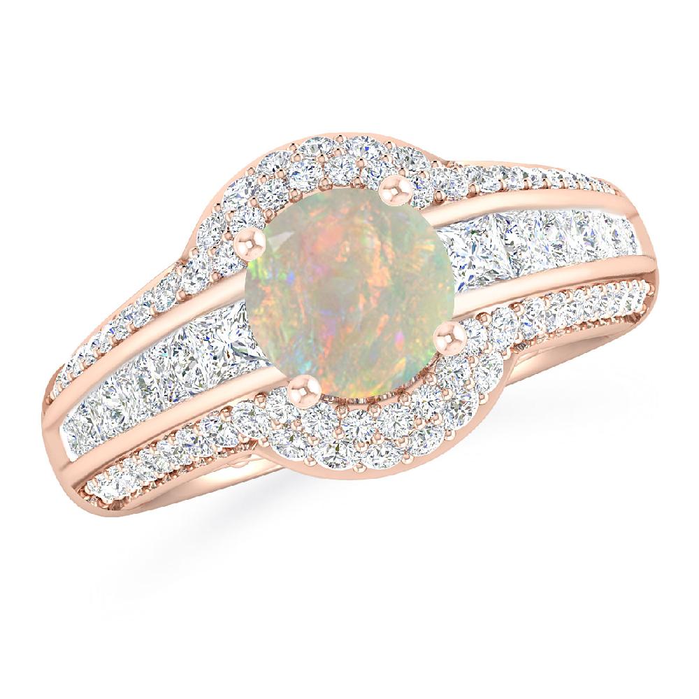 Rose Gold - Opal