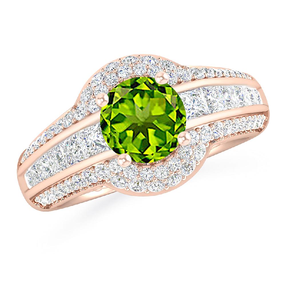 Rose Gold - Peridot