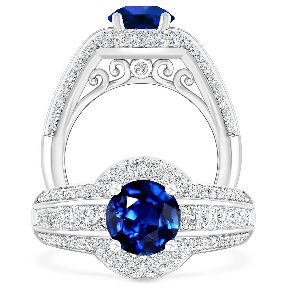 White Gold - Sapphire