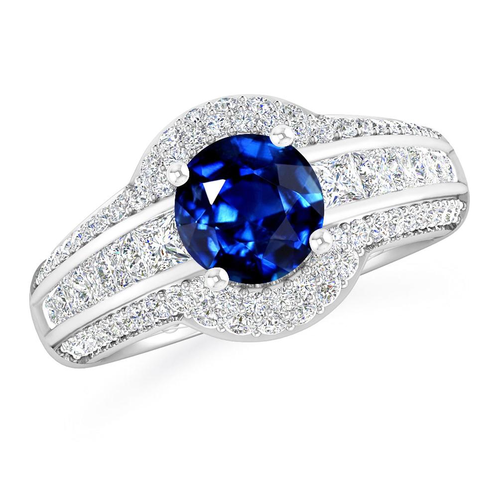 White Gold - Sapphire