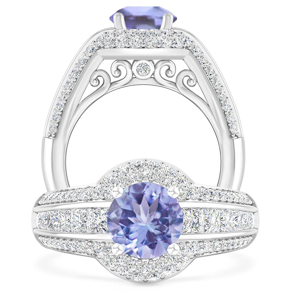 White Gold - Tanzanite