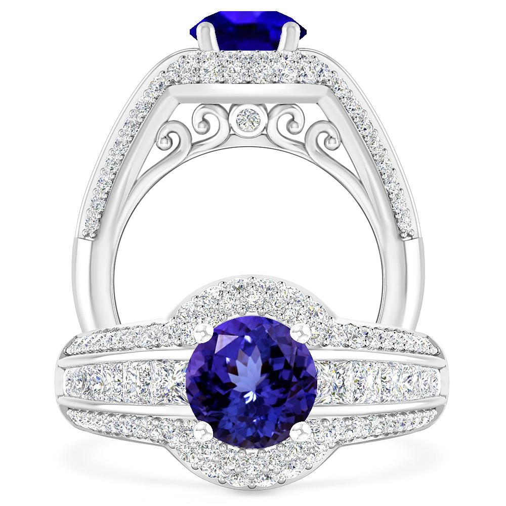 White Gold - Tanzanite